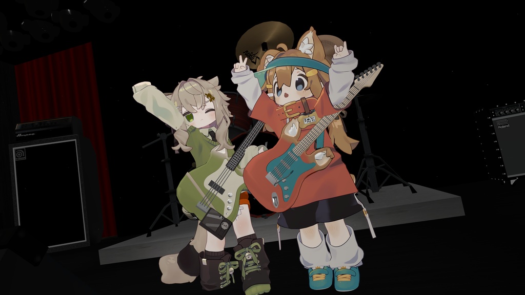 【VRChat想定】MA対応 キプギター!!🎸