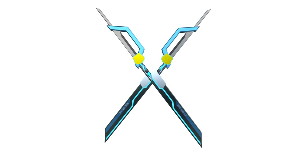 【VRChat想定】抜刀&斬撃ギミック MA対応 ラスクデュアルブレード