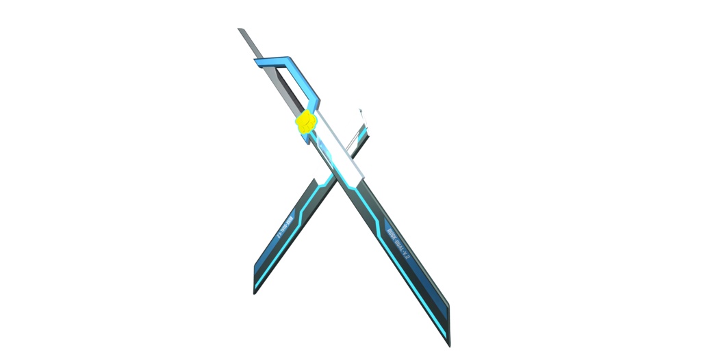 【VRChat想定】抜刀&斬撃ギミック MA対応 ラスクデュアルブレード