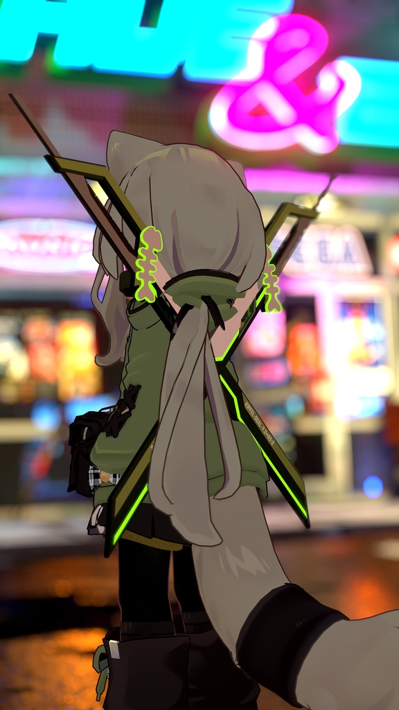 【VRChat想定】抜刀&斬撃ギミック MA対応 キプフェルデュアルブレード