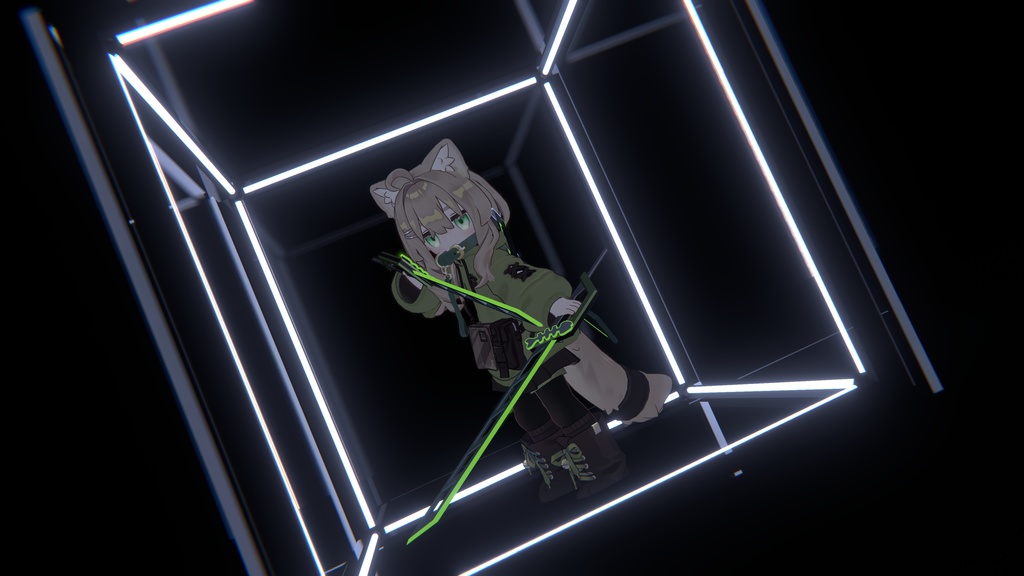 【VRChat想定】抜刀&斬撃ギミック MA対応 キプフェルデュアルブレード