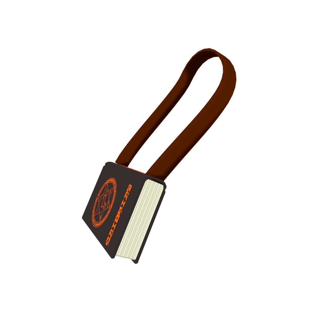 【VRChat想定】まめひ肩掛け魔導書 MA対応