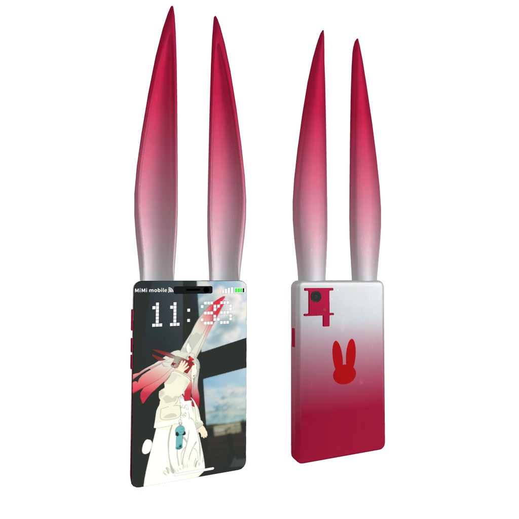 【VRChat想定】みみのこフォン