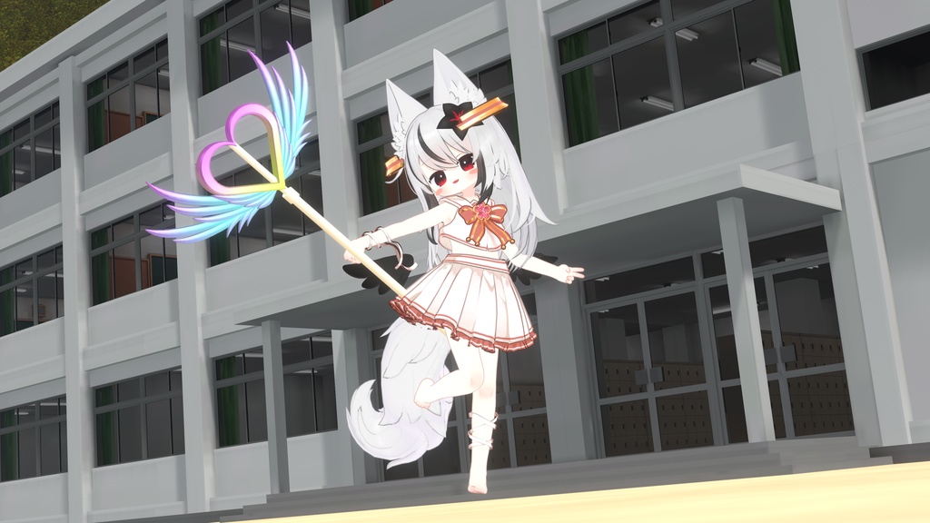 【VRChat想定】MA対応 魔法少女の仕込み杖