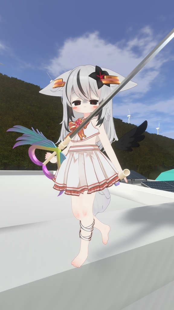 【VRChat想定】MA対応 魔法少女の仕込み杖