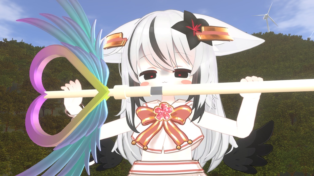 【VRChat想定】MA対応 魔法少女の仕込み杖