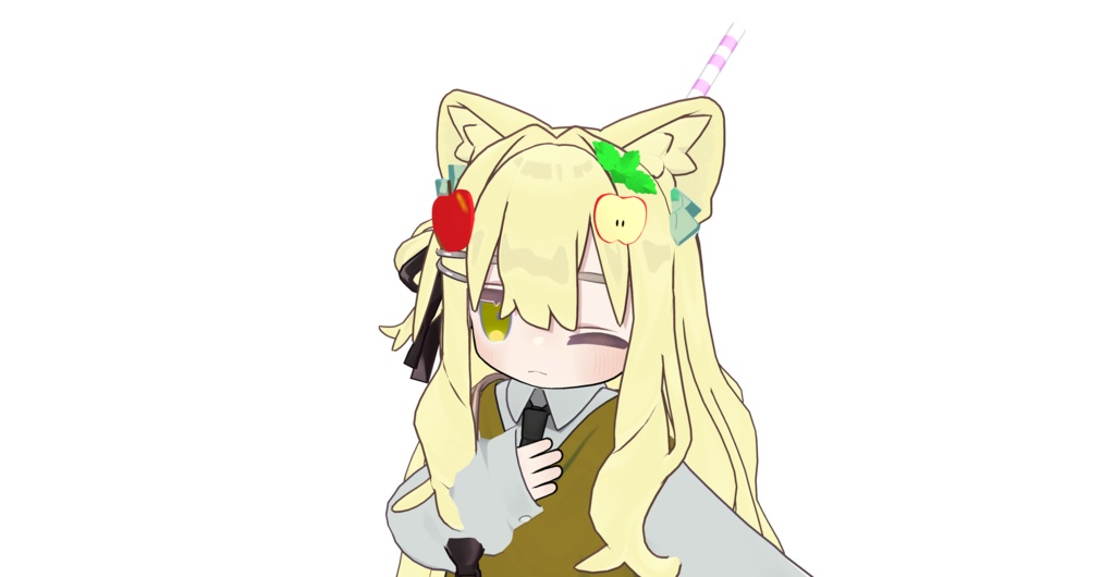 【VRChat想定】エードアクセサリーセット