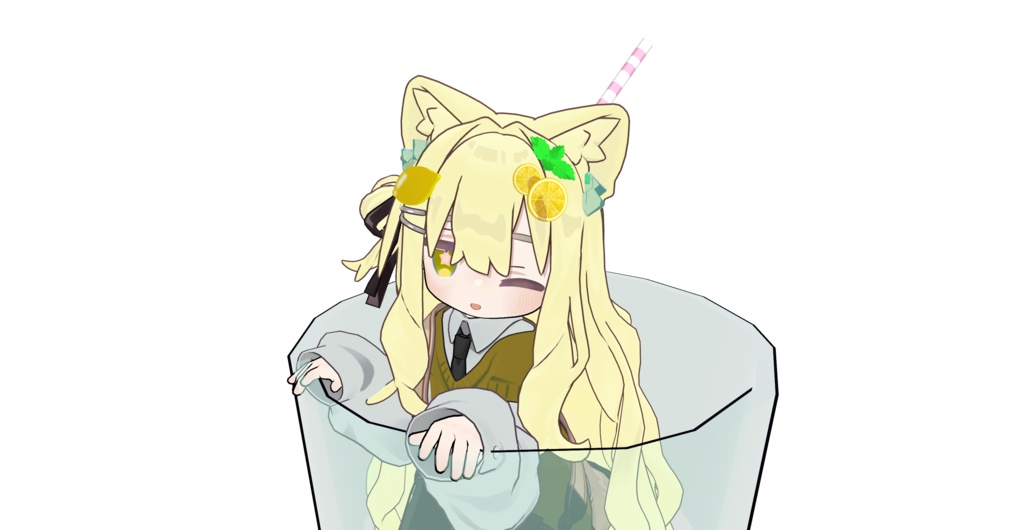 【VRChat想定】エードアクセサリーセット