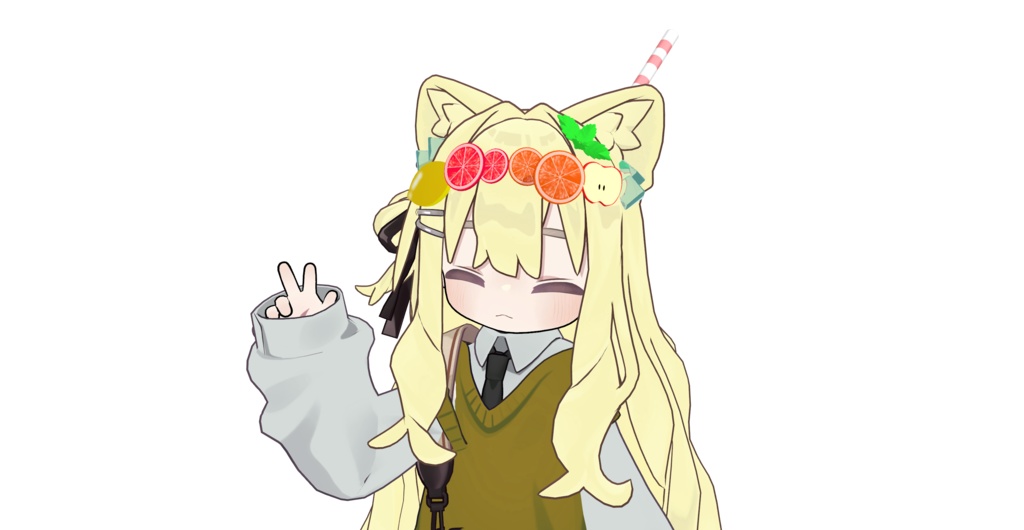 【VRChat想定】エードアクセサリーセット