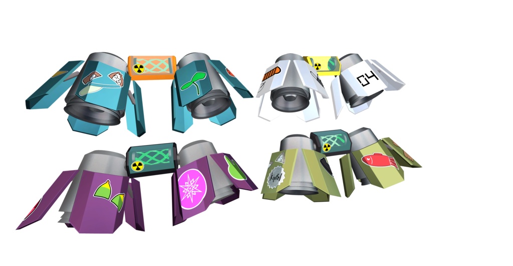 【VRChat想定】まめふれブースタージェット