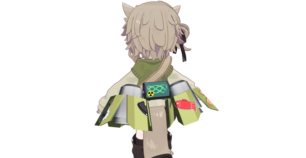 【VRChat想定】まめふれブースタージェット