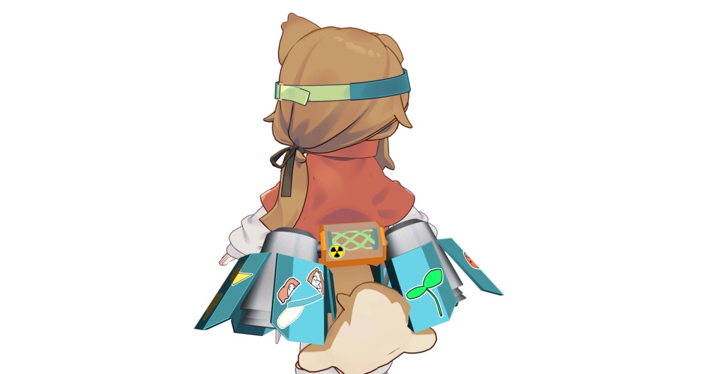 【VRChat想定】まめふれブースタージェット