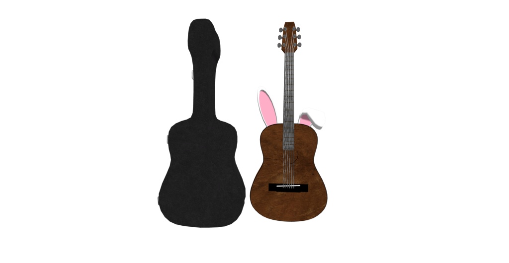 【VRChat想定】MA対応うささきギター