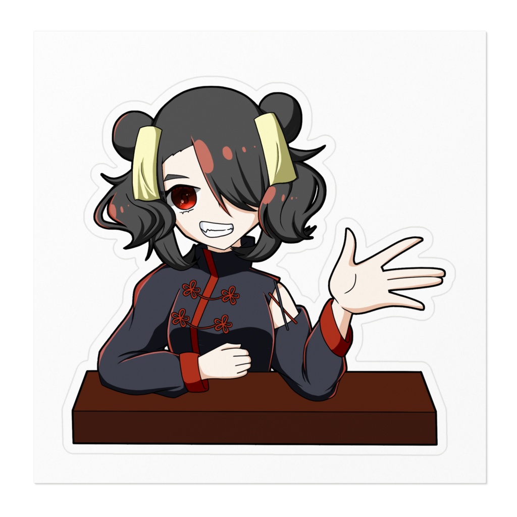 路地裏の店の店員さん。