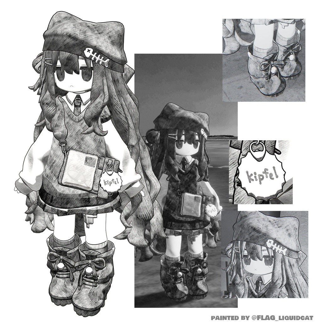 【キプフェル専用】らくがきぷふぇるテクスチャ