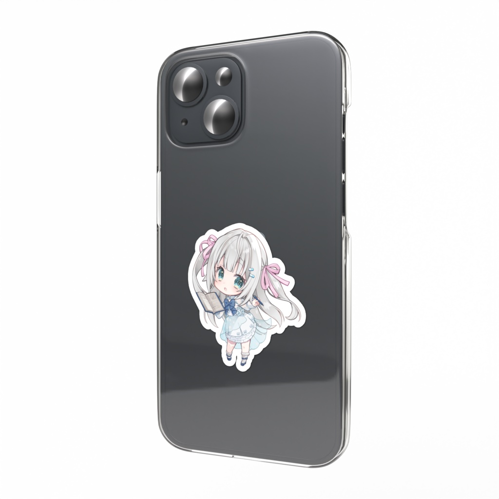 初配信記念!風音てとら ミニキャラスマホステッカー