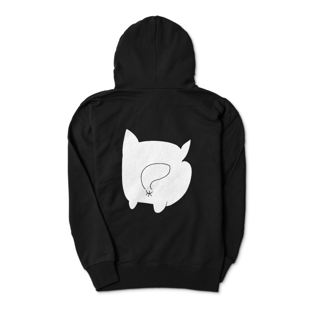 虚無猫パーカー【2種】両面印刷