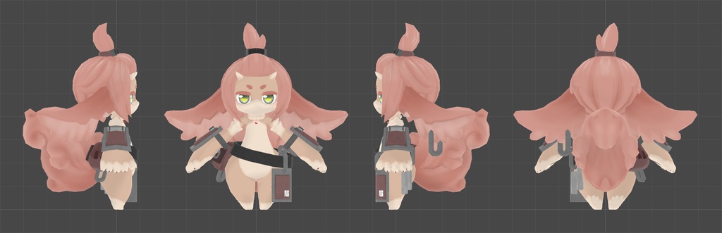 Moa(モア)【VRC向け3Dアバター】