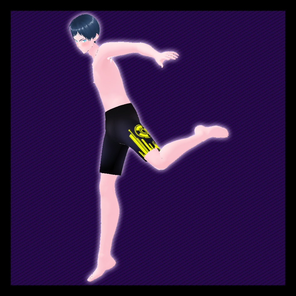 【VRoid】競泳水着 - Swimsuit【3種類3カラー】