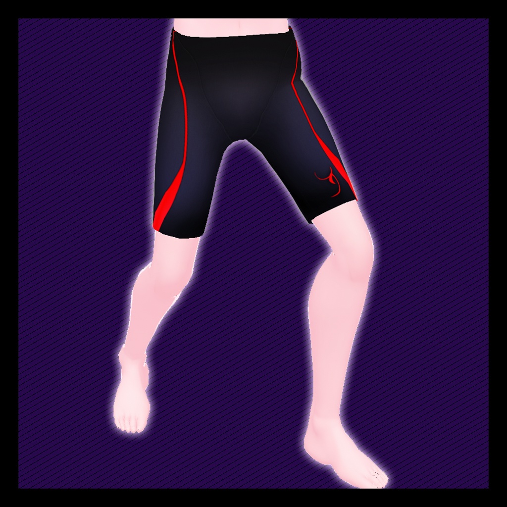 【VRoid】競泳水着 - Swimsuit【3種類3カラー】