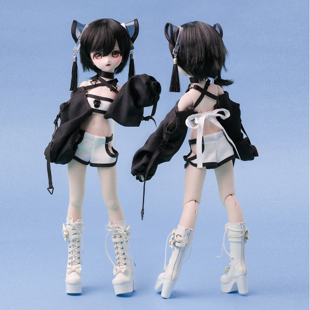 猫耳ツインテカフス サイバー