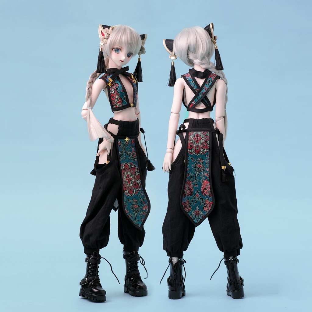 猫耳ツインテカフス チャイナ