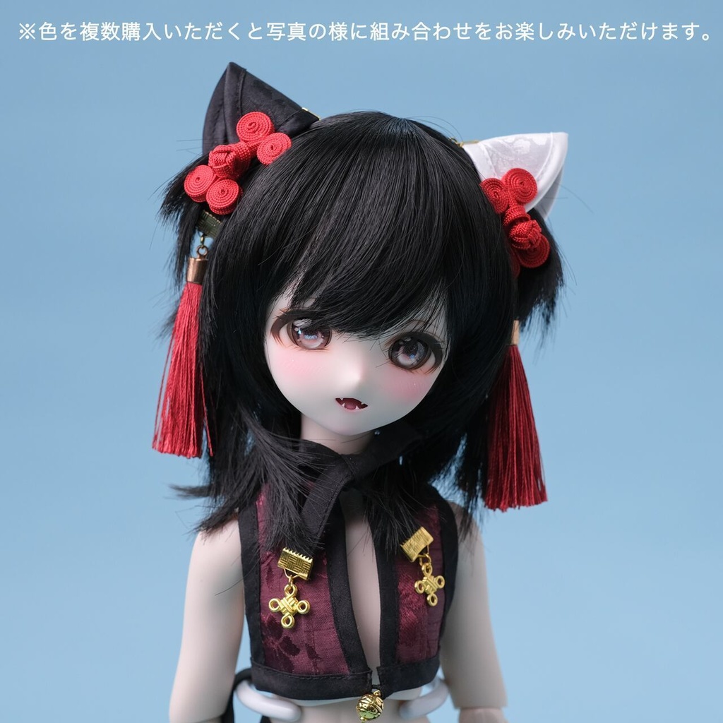 猫耳ツインテカフス チャイナ