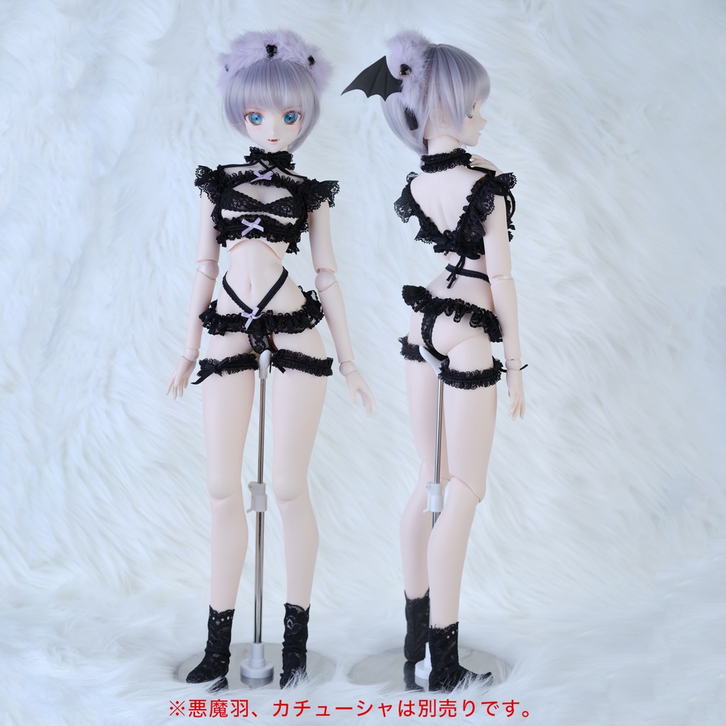 ふわふわランジェリー6点セット 1/3サイズ