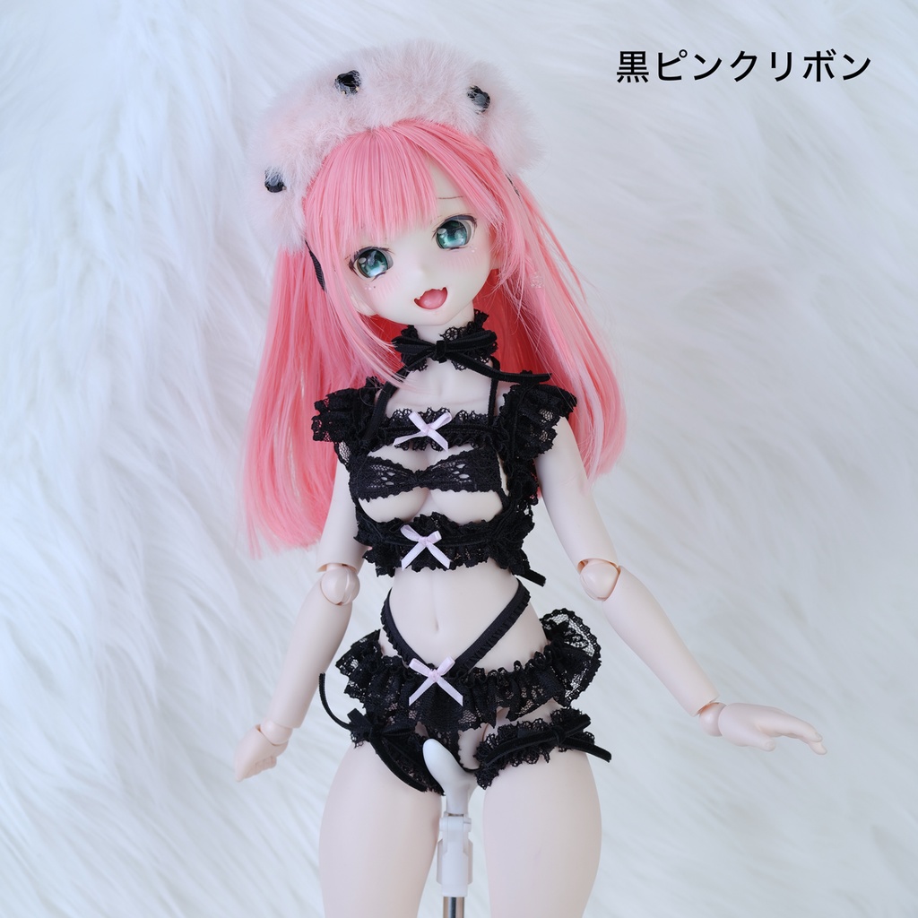 ふわふわランジェリー6点セット 1/3サイズ