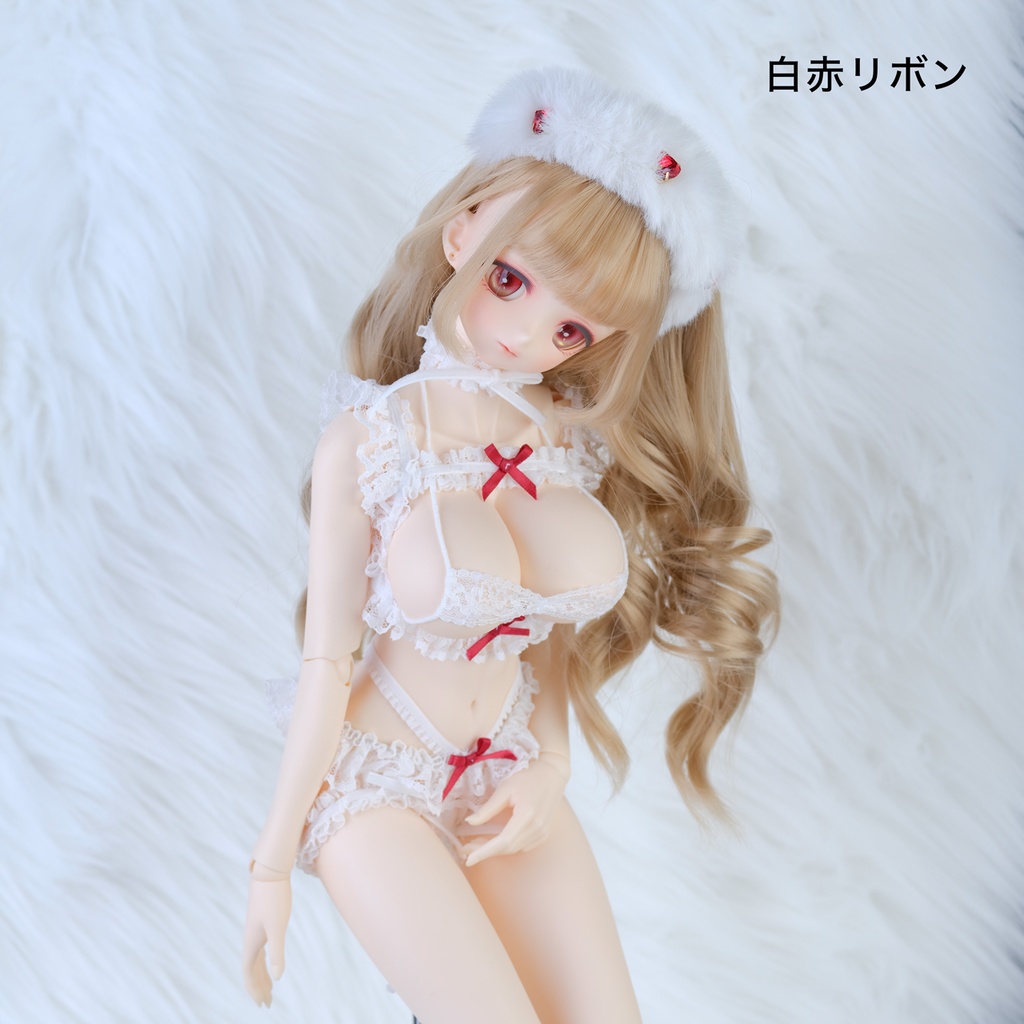 ふわふわランジェリー6点セット 1/3サイズ