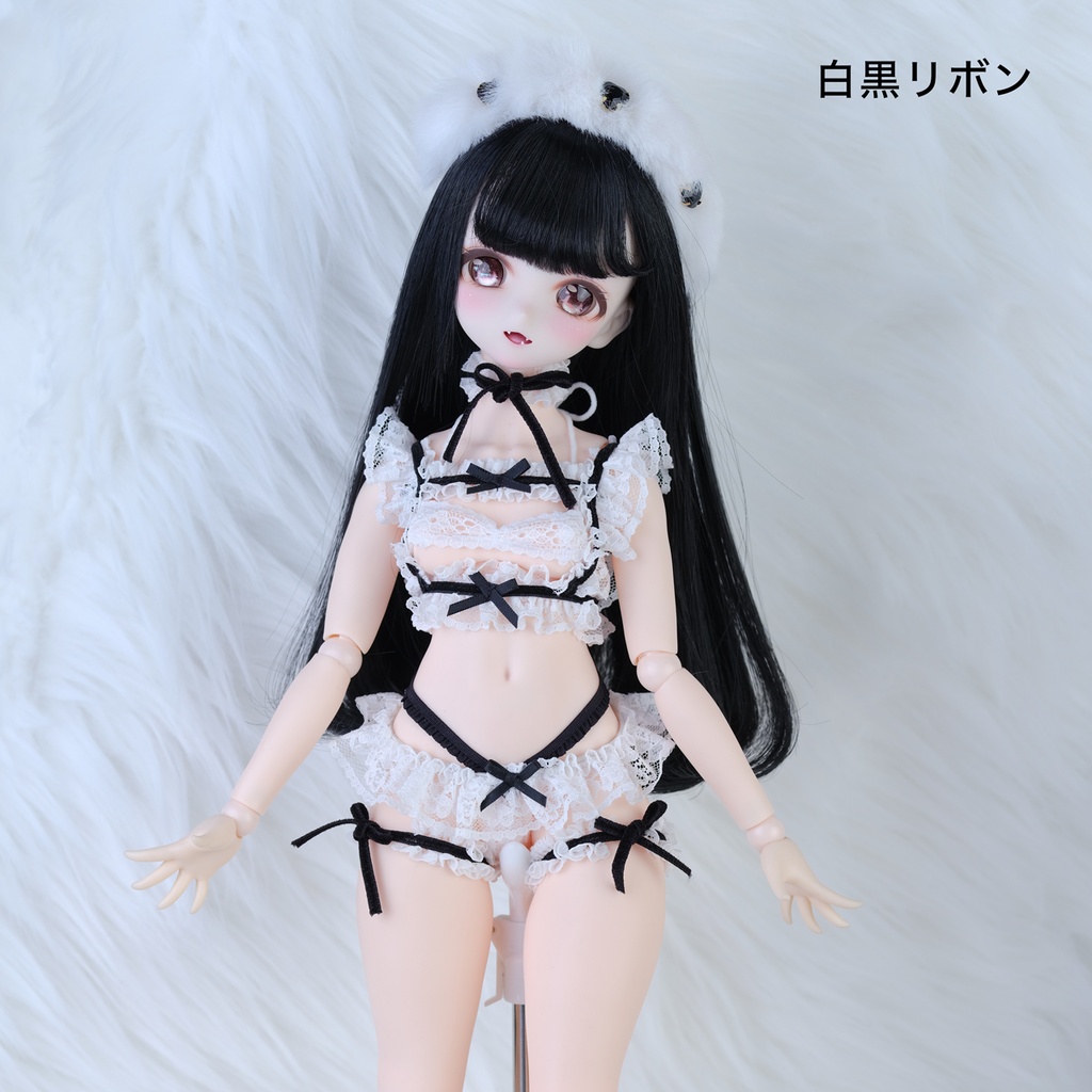 ふわふわランジェリー6点セット 1/3サイズ