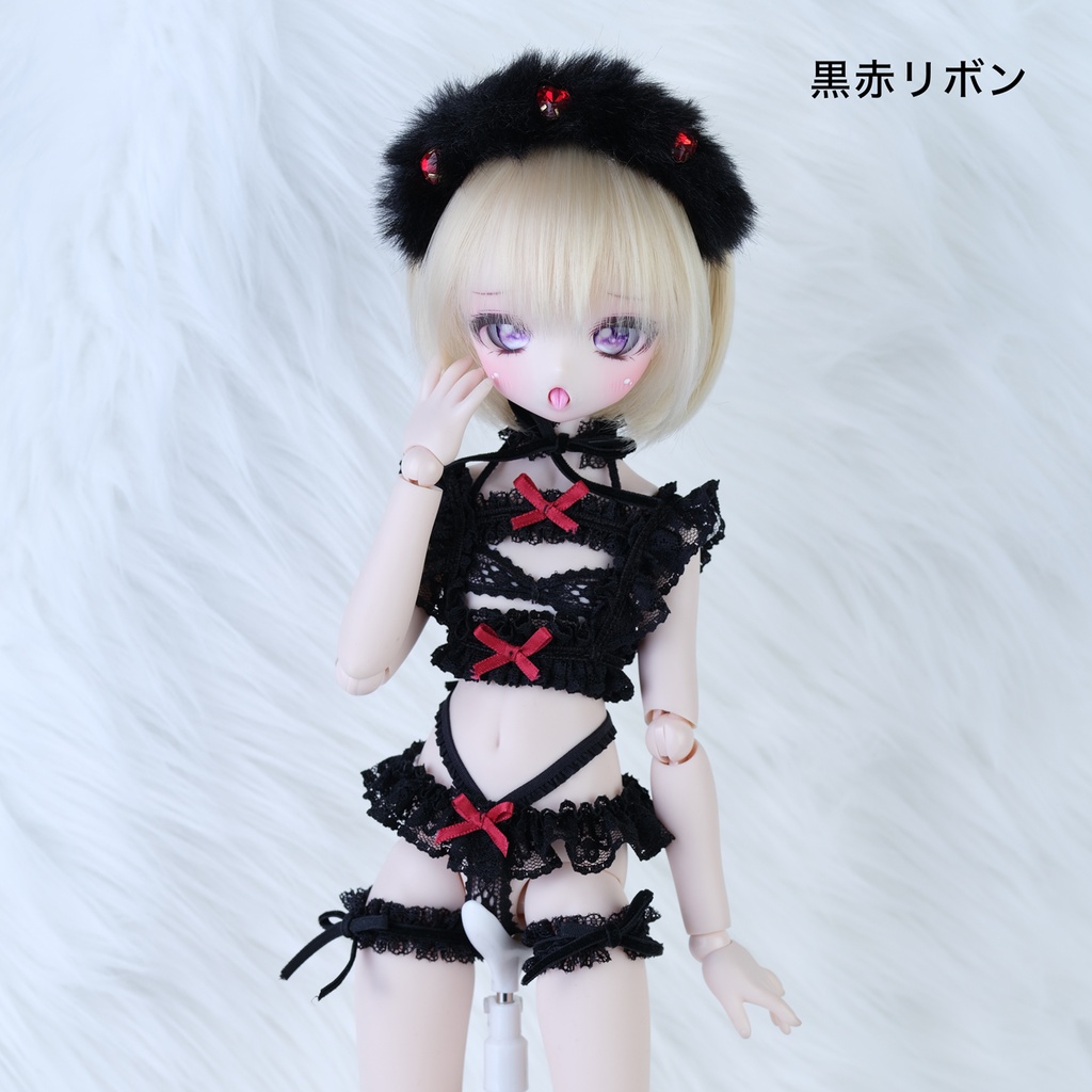 ふわふわランジェリー6点セット 1/4サイズ