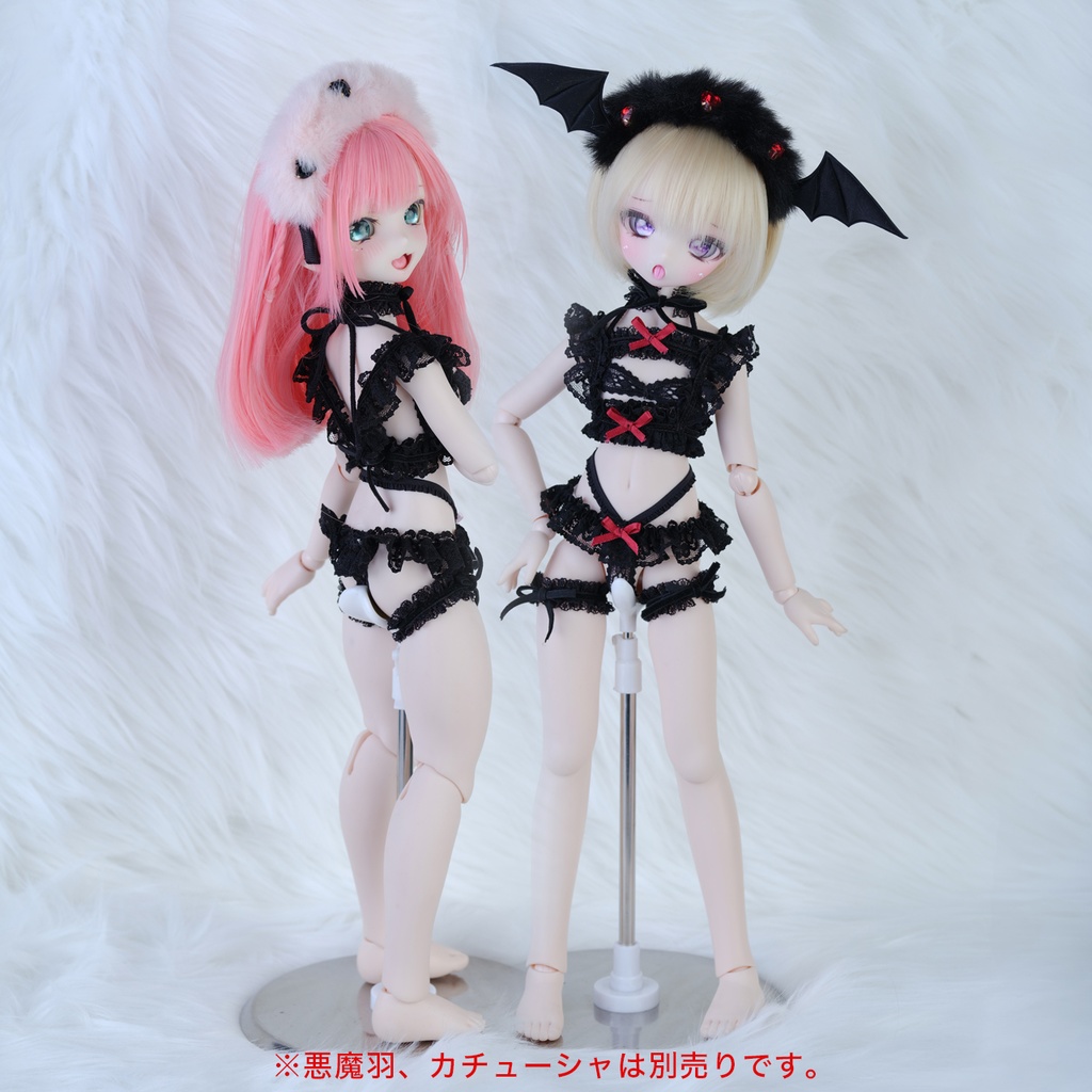 ふわふわランジェリー6点セット 1/4サイズ