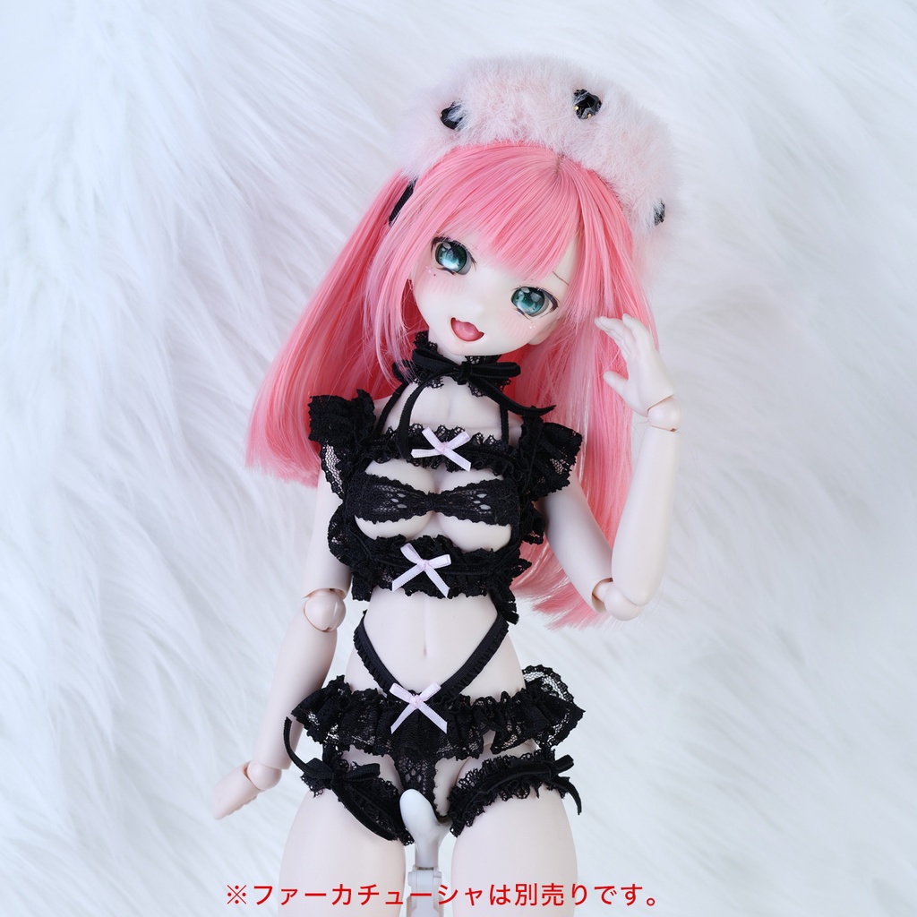 ふわふわランジェリー6点セット 1/4サイズ