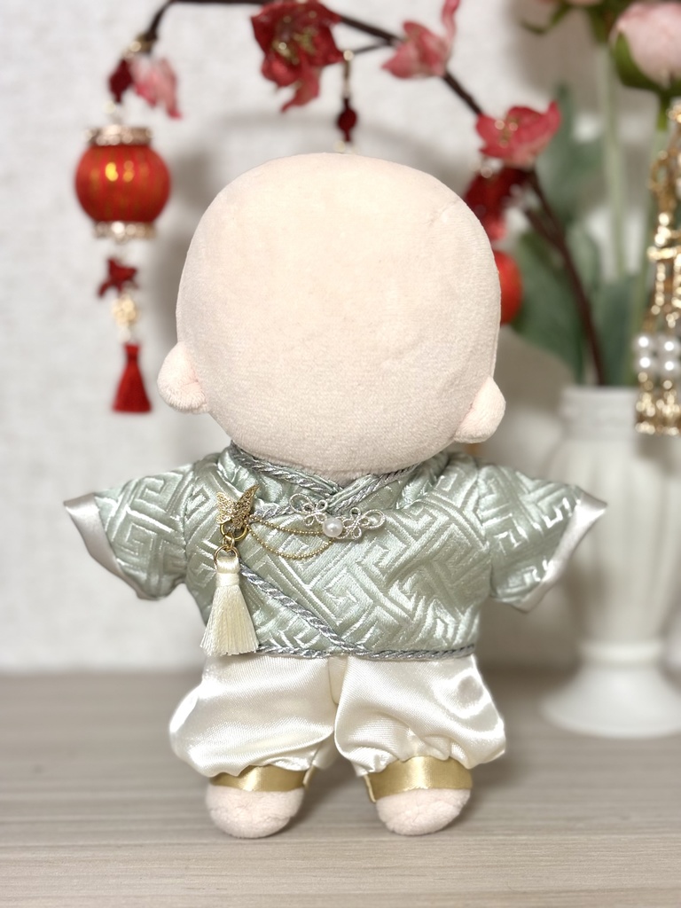 瑞耀(薄緑)15cmぬい用