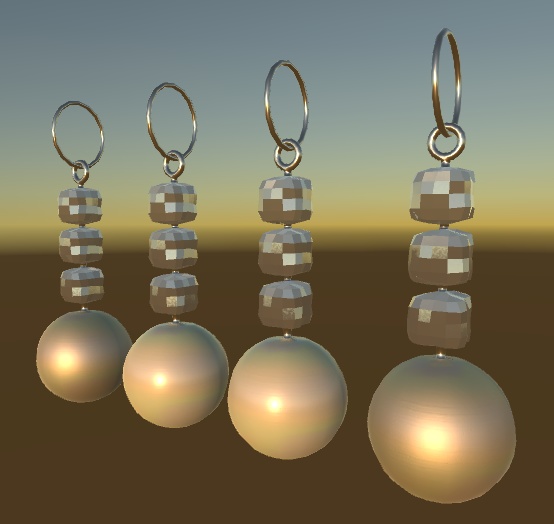 イヤリング01(△1756)