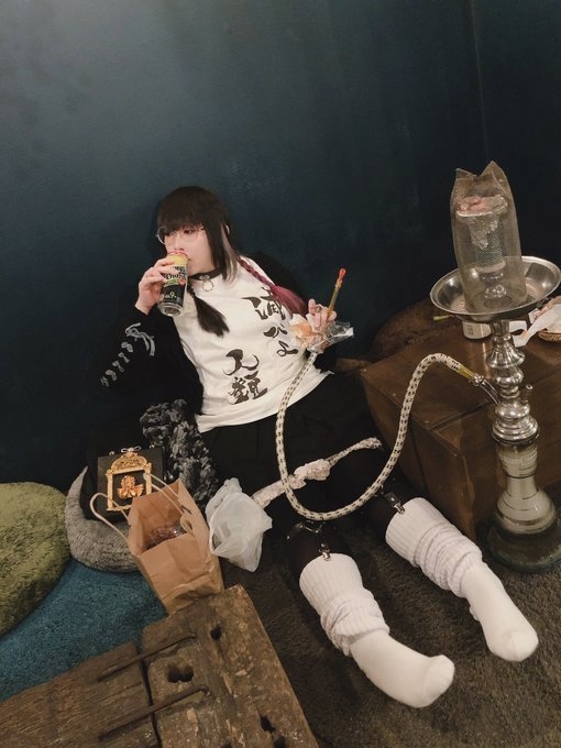 今酒ハクノ公式「滅びよ人類」Tシャツ