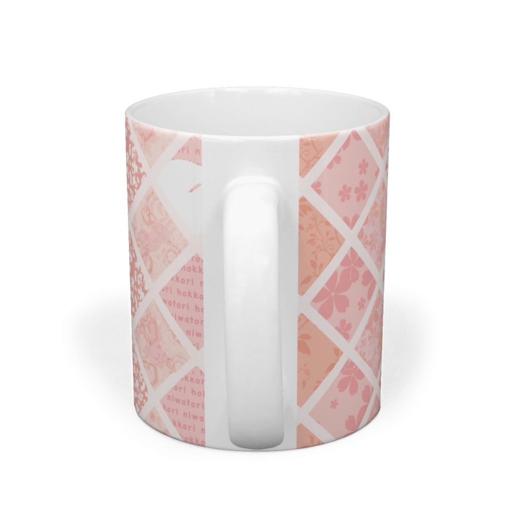 にわとりマグカップ(桜ピンク)