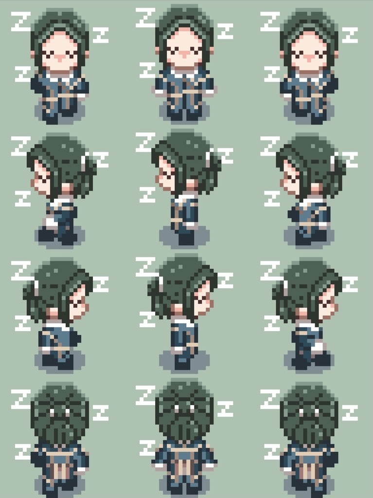 pictSQUARE用アバター リンハルト6種