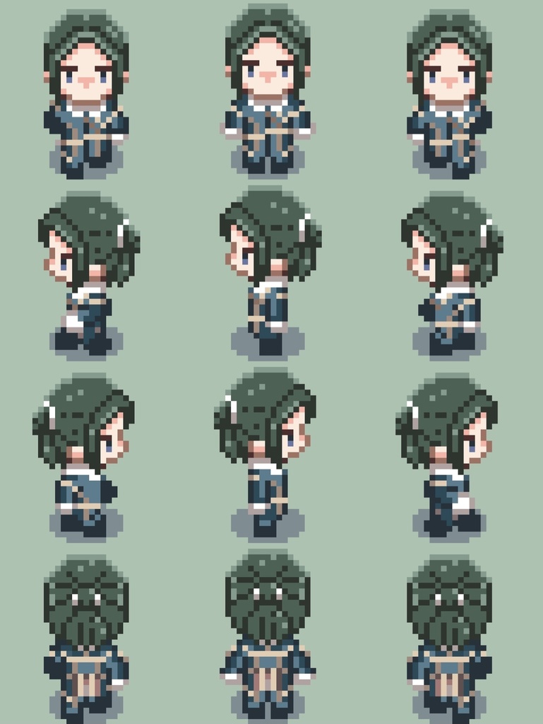 pictSQUARE用アバター リンハルト6種