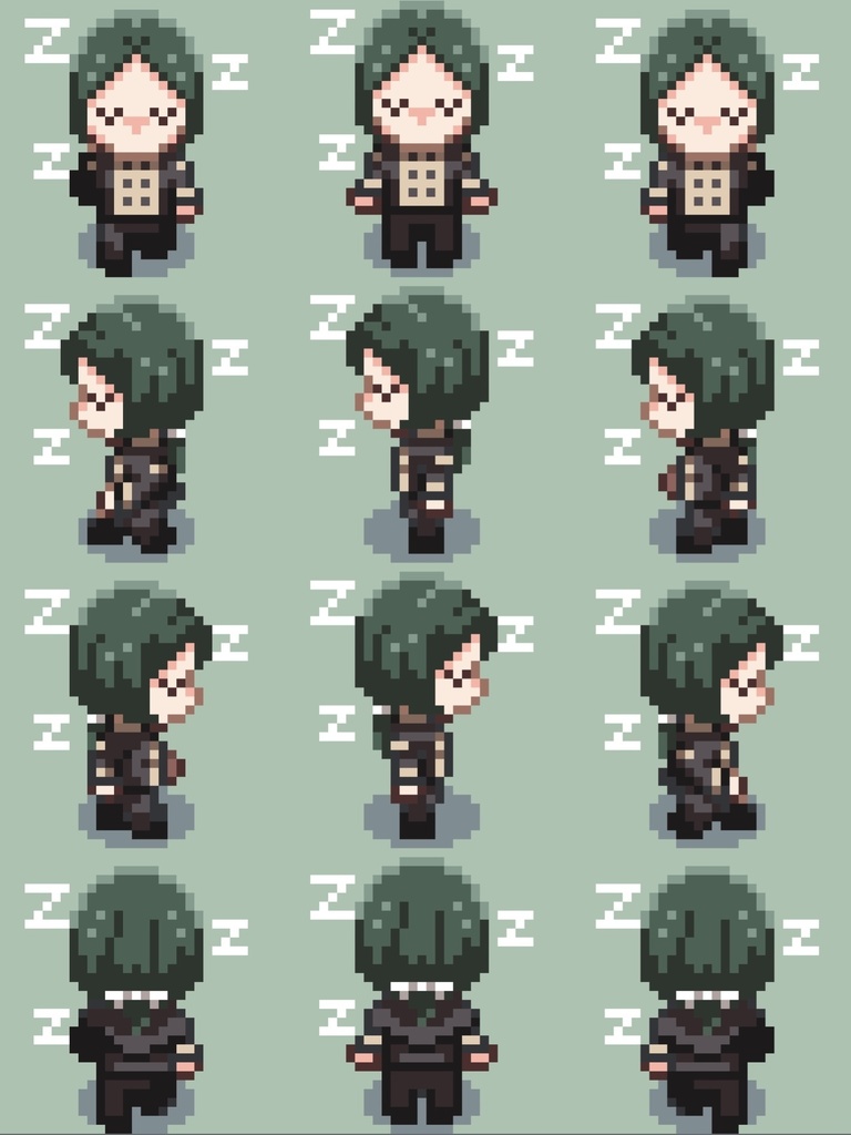 pictSQUARE用アバター リンハルト6種