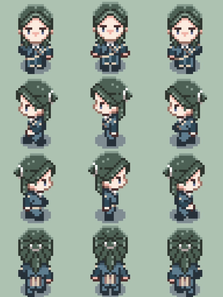 pictSQUARE用アバター リンハルト6種