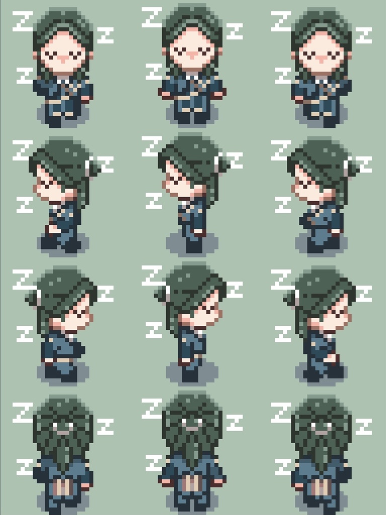 pictSQUARE用アバター リンハルト6種