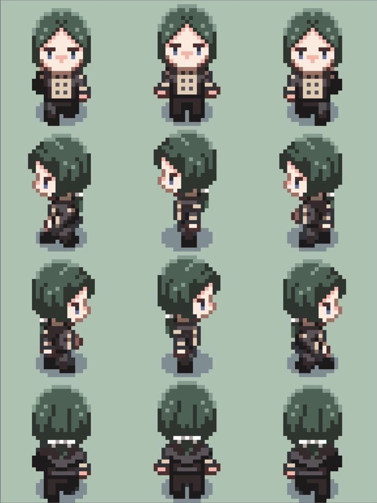 pictSQUARE用アバター リンハルト6種