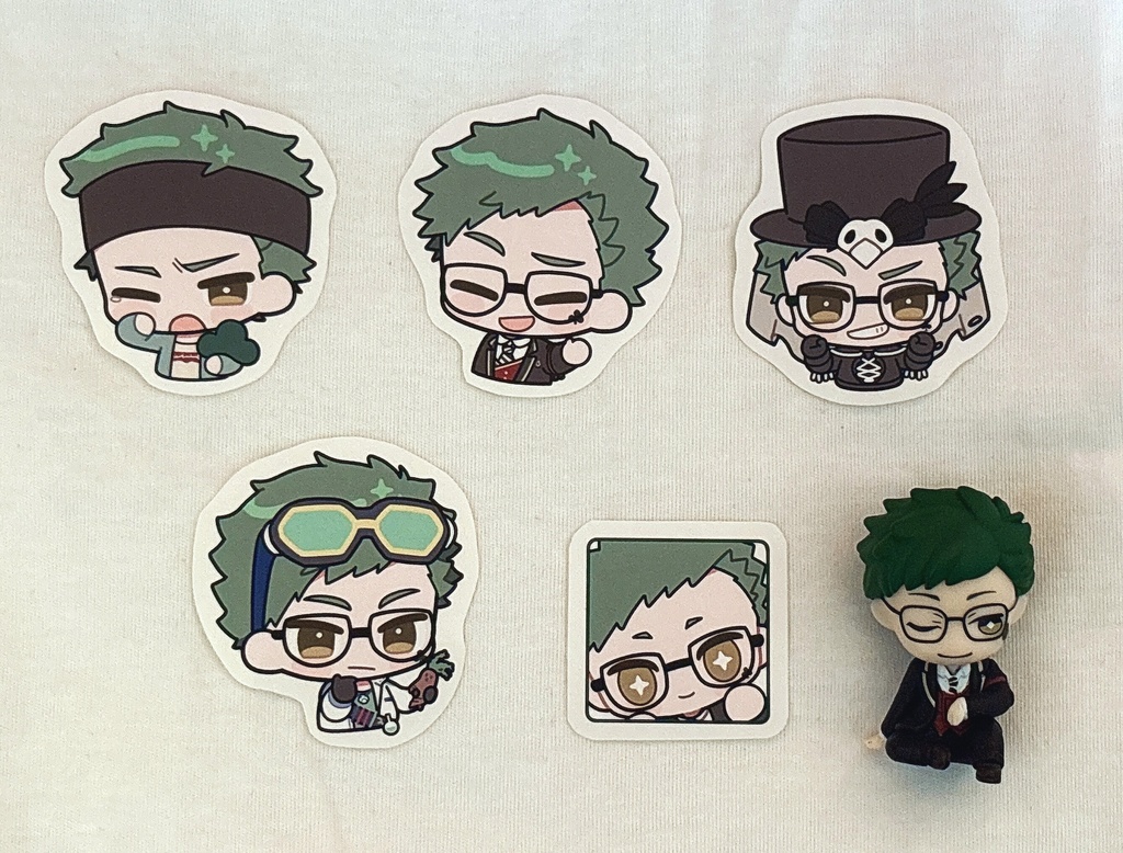 トレイ・クローバーシール5種詰め合わせ