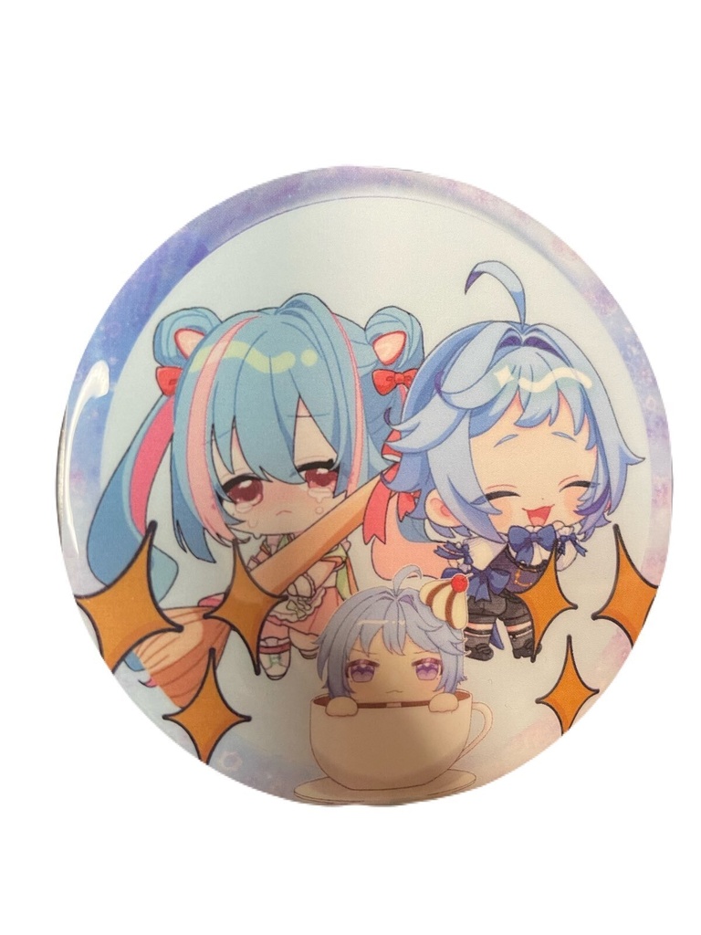 SDイラスト缶バッジ