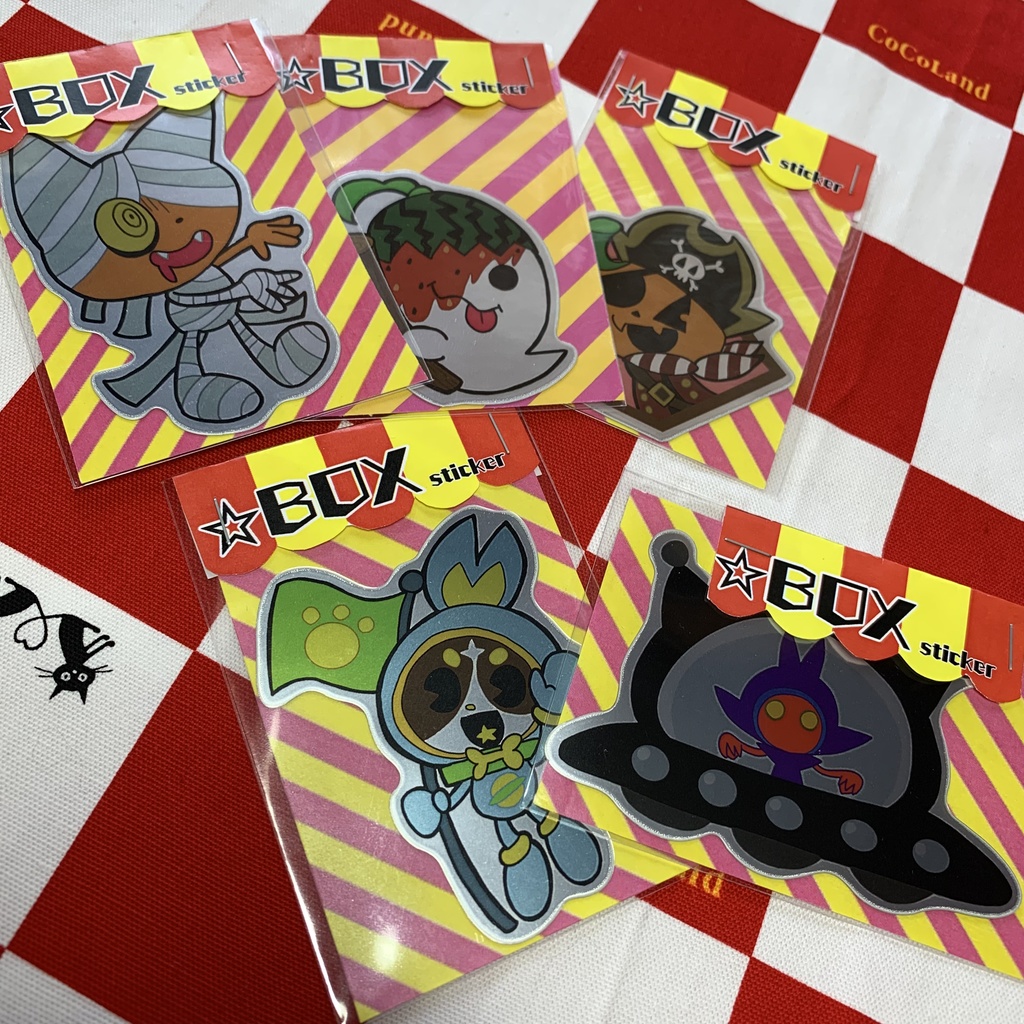 ステッカーS・シルバー