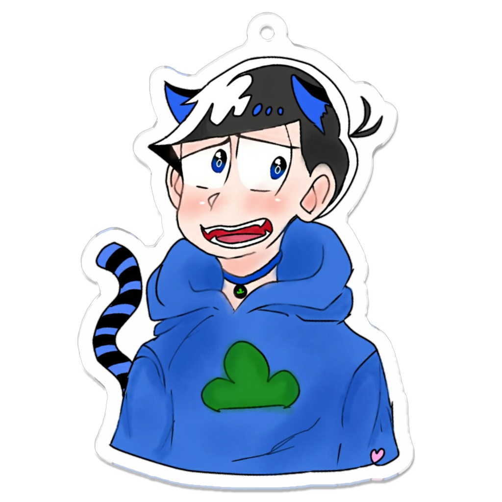 猫耳カラ松アクキー