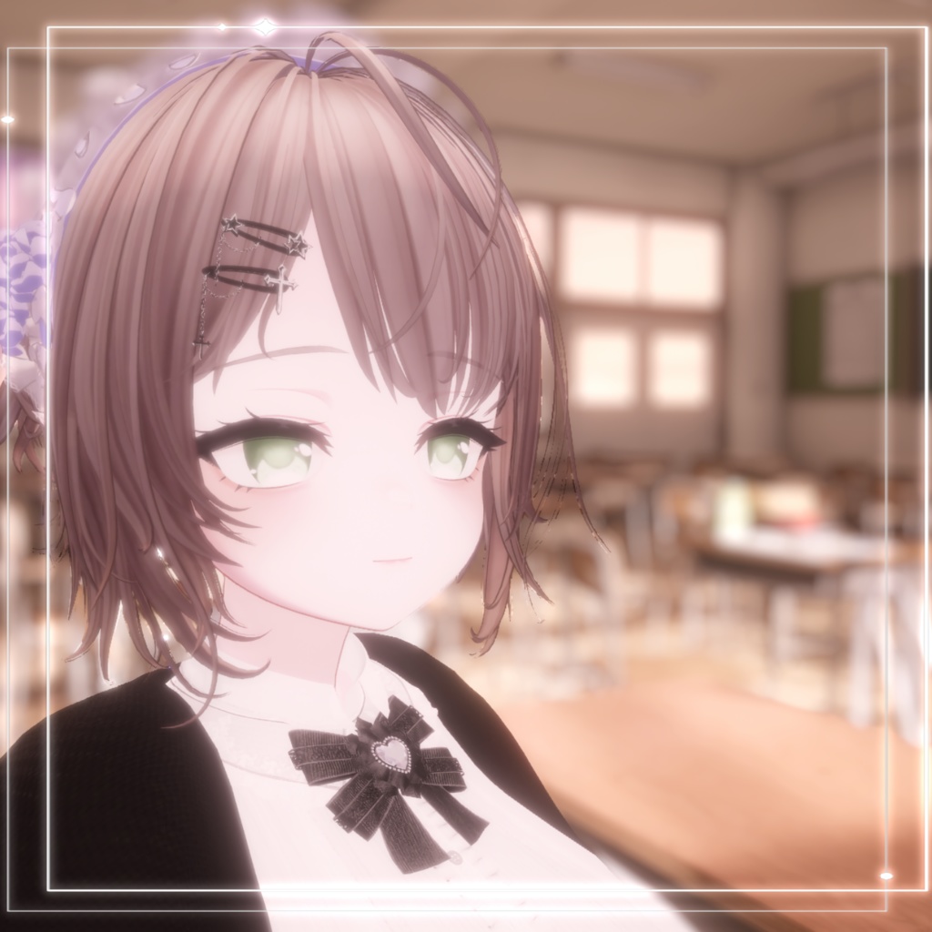 Free|【7アバター対応】くすみEye Texture【9色】