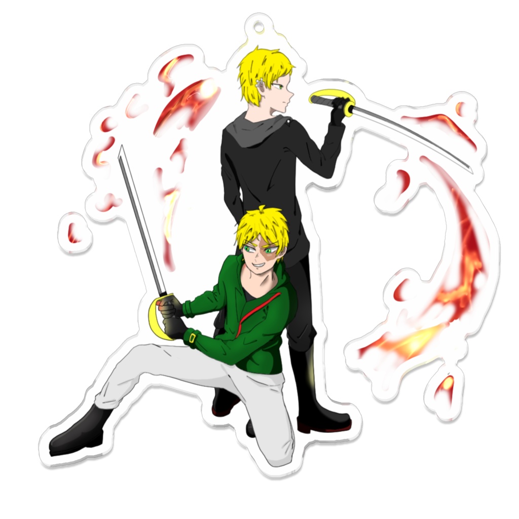 ドレッセルアクリルキーホルダー